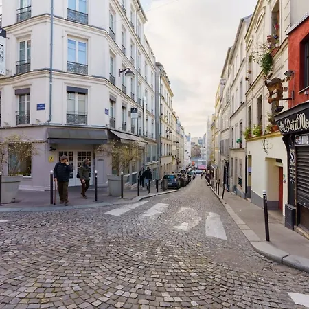 & Stylish 1bd Duplex W Gardenmontmartre! Apartment