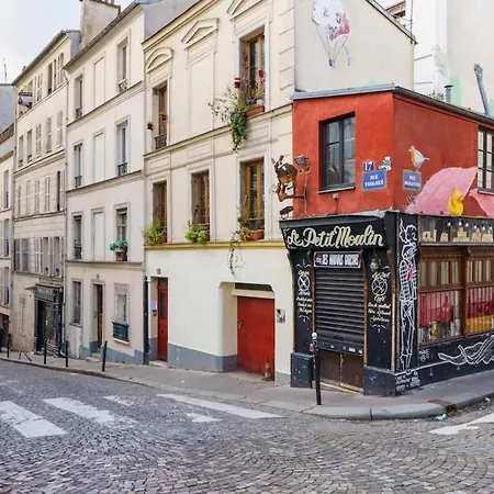 & Stylish 1bd Duplex W Gardenmontmartre! * Paris